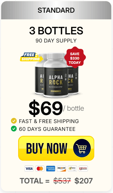 Buy Alpha Rock 3 Bottle