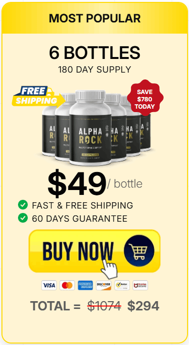 Buy Alpha Rock 6 Bottle